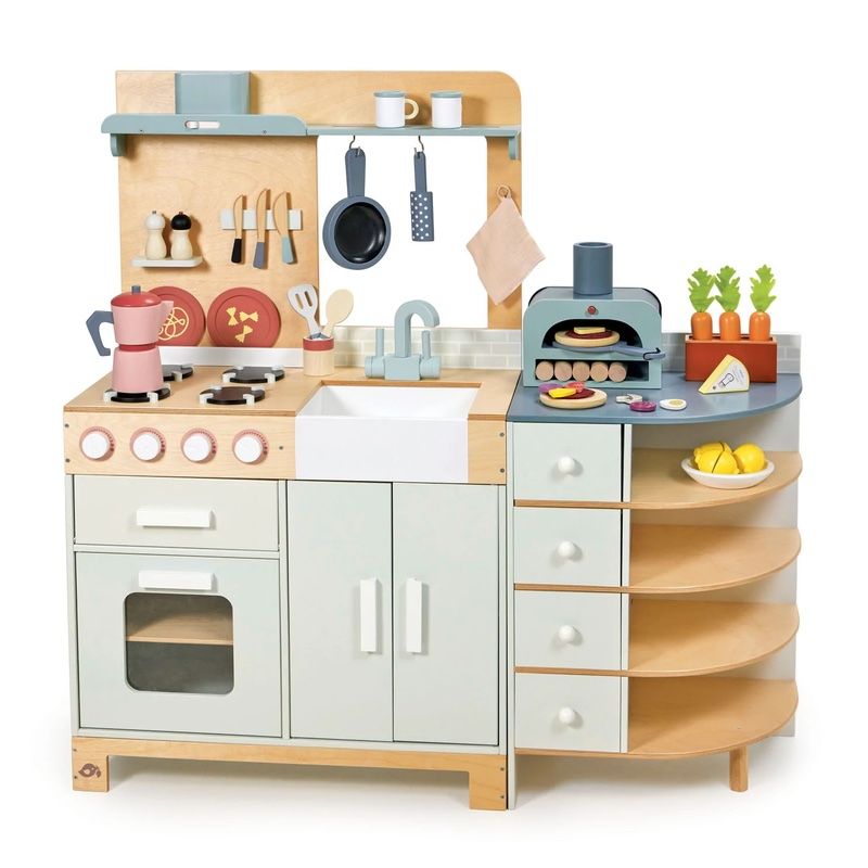 back 2 fun wooden kitchen