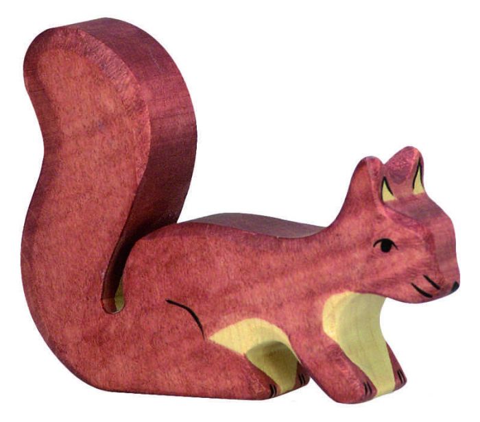 Squirrel wooden sales toys